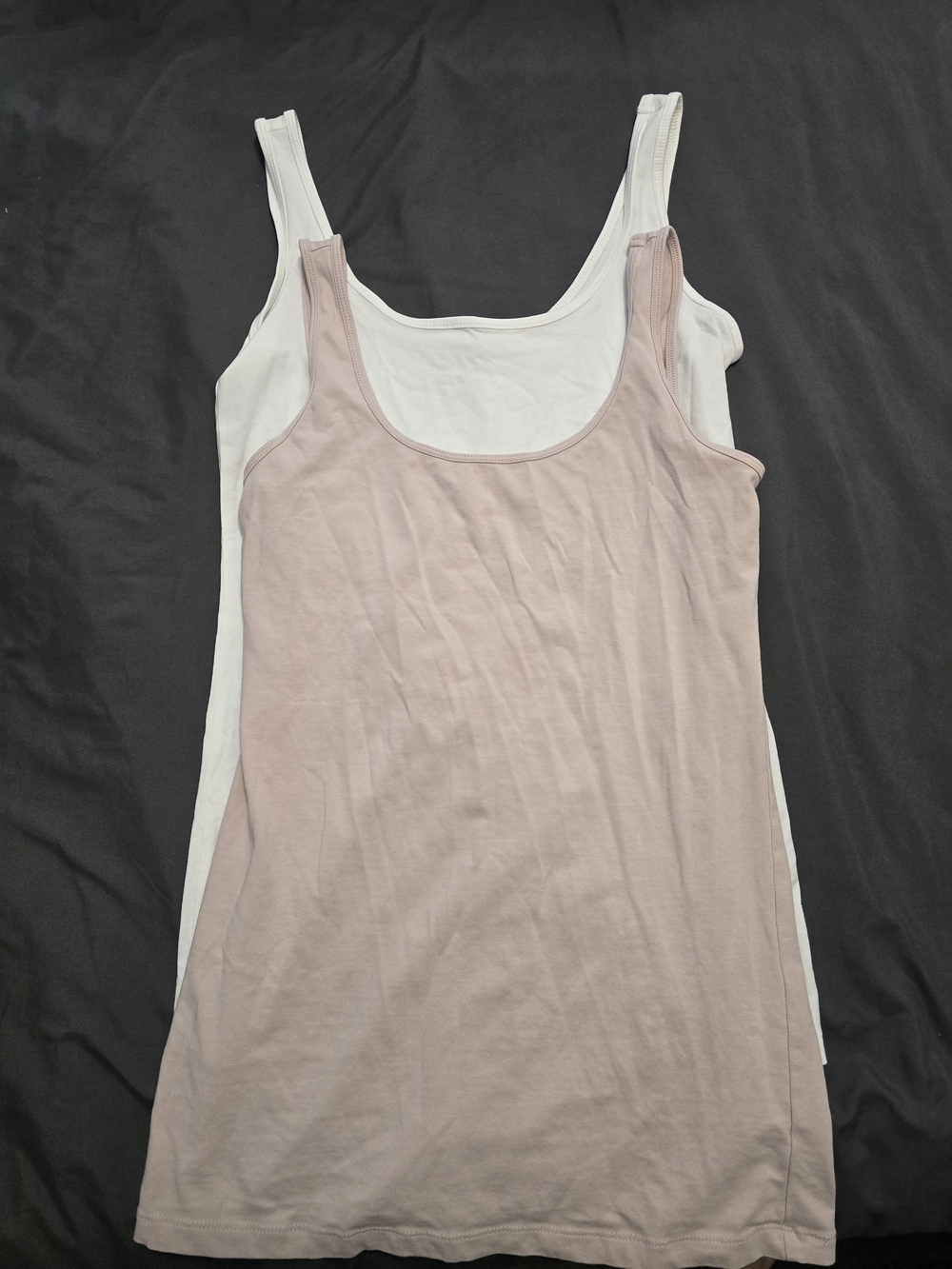 Maurices Scoop Neck Tank Duo - Blush & White